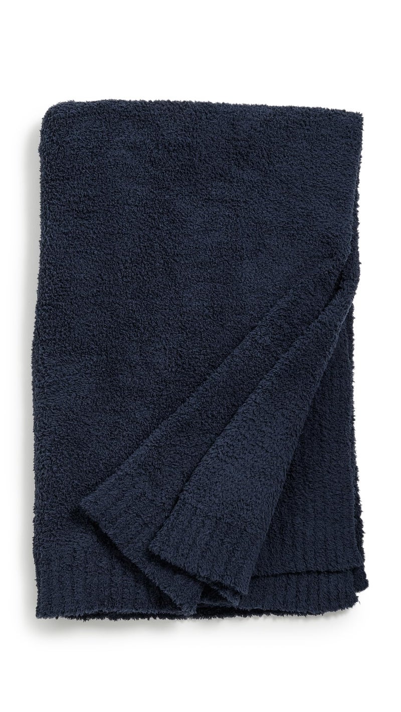 Barefoot DreamsÂ® CozyChicÂ® Throw, Indigo, 54"x72" - Image 1